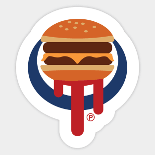 Burger Shot Sticker